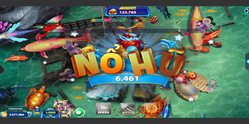 Trò chơi bắn cá nổ hũ đem lại tính giải trí cao
