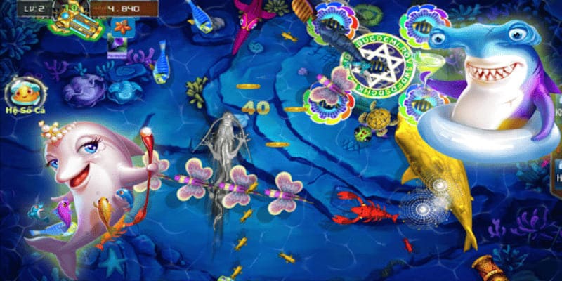 Bắn cá nổ hũ gồm nhiều vũ khí sát thương lớn