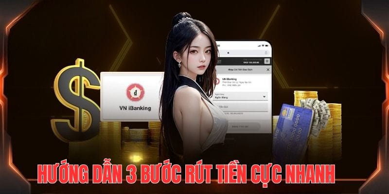 Hướng dẫn rút tiền I9BET nhanh chóng, thành công chỉ với 3 bước